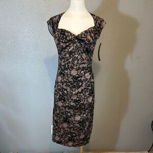 NEW Stop Staring Elegant pink Lace Dress size M